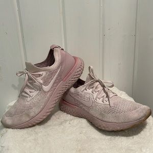 Nike Pink Epic React Sneaker Size 9 Runs Tight